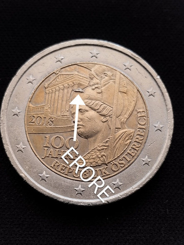 Lot austria 2 euro - lot, 01...austria