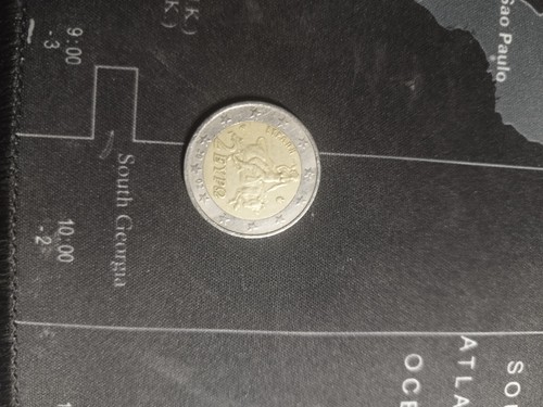 Moneta euro rara grecia - moneta, [grecia
