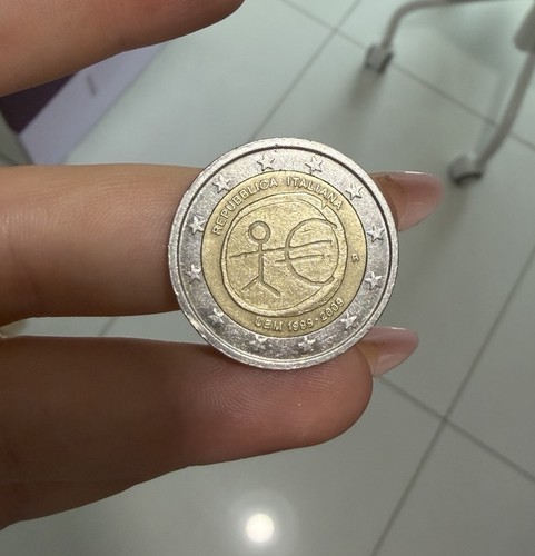 Moneta rara euro della - euro,