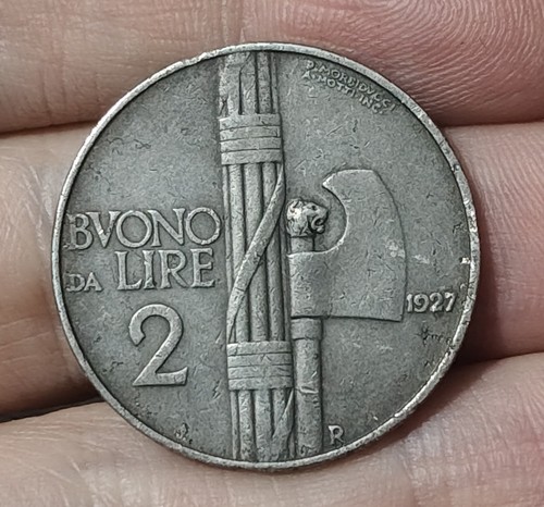 Buono lire 1927 molto - buono, da
