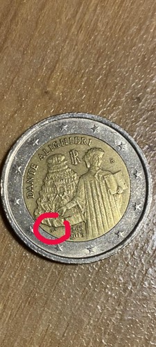 Rara moneta euro dante - rara,