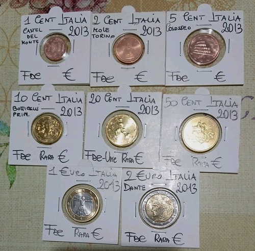 Serie euro italia 2013 - euro, fdc