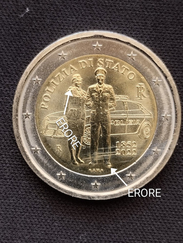 Moneta italia euro 2022 - moneta,