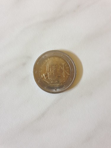 Moneta euro rara galileo - da,