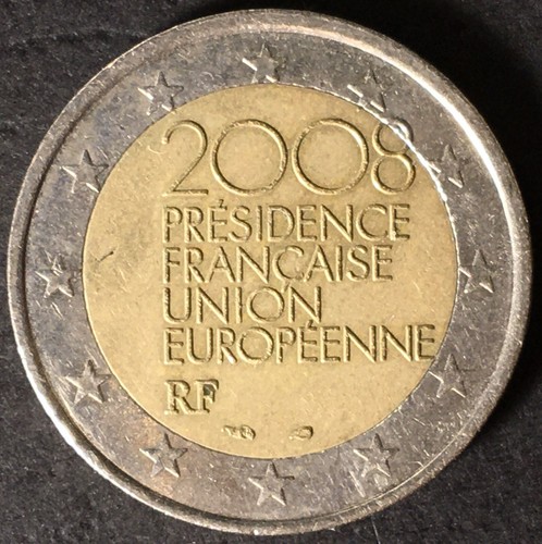 Moneta euro 2008 francia - euro, €