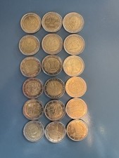 18 Monete 2 Euro Rare