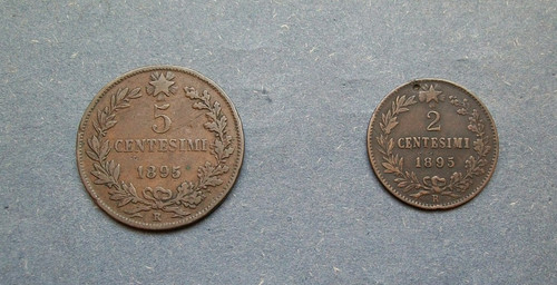 Centesimi 1895 umberto - centesimi,