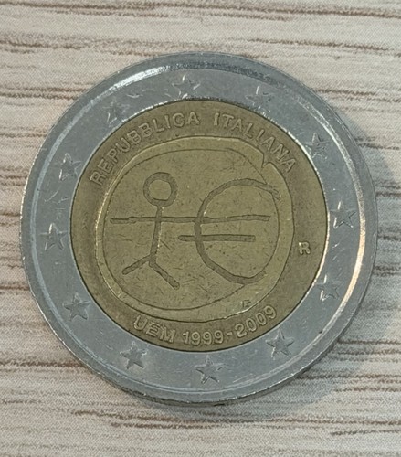 Moneta euro italia uem - italia, 2009