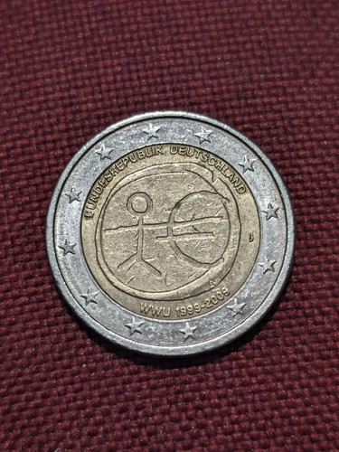 Moneta euro rara - moneta, tedesca