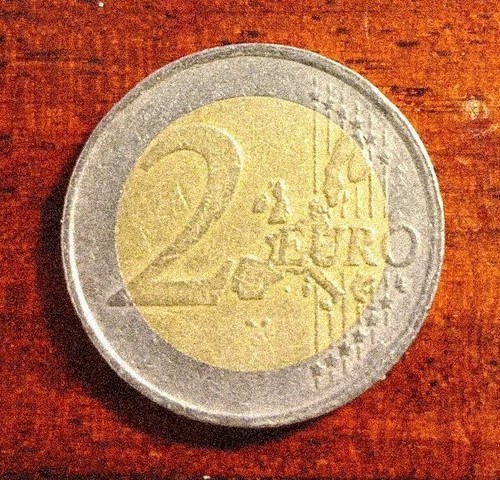 Moneta euro rara beatrix - da,