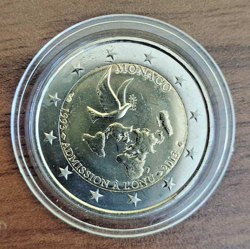 Euro commemorativo monaco - 2,