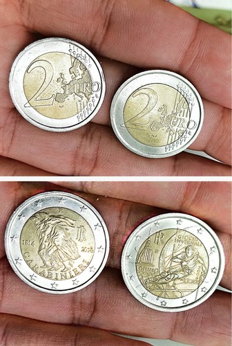 Moneta euro giochi - da, 2