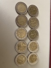 MONETE da due 2 euro Rare 8